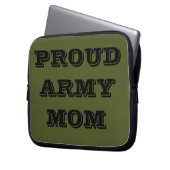 Mama der Laptop Sleeve Proud Army (Vorderseite Links)