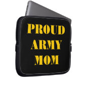 Mama der Laptop Sleeve Proud Army (Vorne Rechts)