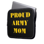 Mama der Laptop Sleeve Proud Army (Vorderseite Links)