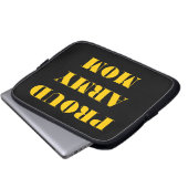 Mama der Laptop Sleeve Proud Army (Vorne Knopf)