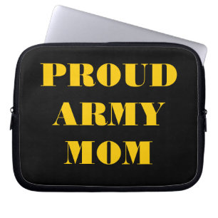 Mama der Laptop Sleeve Proud Army
