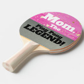 Mama Der legendäre Funny Smack Talk Pink Silver Ga Tischtennis Schläger (Vorderseite)