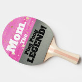 Mama Der legendäre Funny Smack Talk Pink Silver Ga Tischtennis Schläger (Seitenansicht)