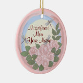 Mama der Libellenfliege Keramik Ornament (Rechts)