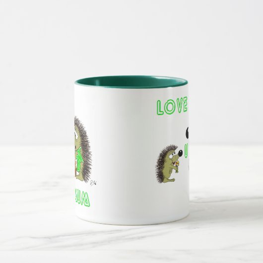 Mama der Liebe-U Tasse (Zentrum)