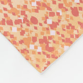 Mama der lila Rose Fleecedecke (Ecke)