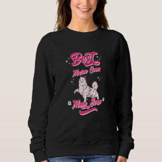 Mama der Maine-Coon-Katze für Frauen Sweatshirt