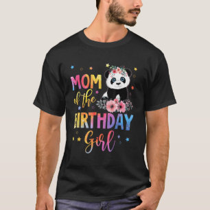 Mama der Mama-Mama-Mama-Blume der Panda T-Shirt