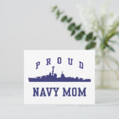 Mama der Marine Postkarte (Stehend Vorderseite)