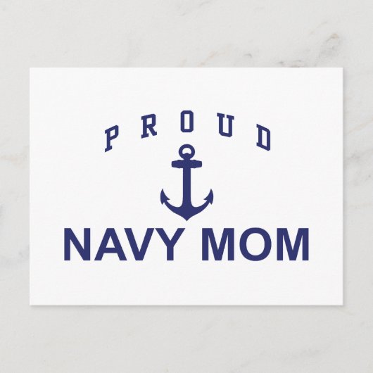 Mama der Marine Postkarte (Vorderseite)