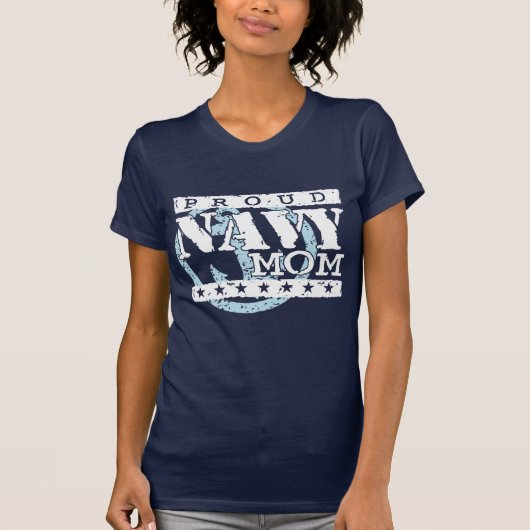 Mama der Marine T-Shirt (Vorderseite)