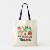Mama der Mini-Bosse Tragetasche (Rückseite)