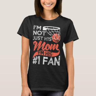 Mama der Mutter für den Tag des Basketballs Nummer T-Shirt