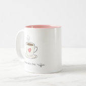 Mama der Mutter Sie sind Tea-Riffic Kaffee-Tasse Zweifarbige Tasse (Vorderseite Links)