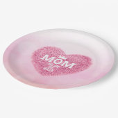 Mama Der Muttertag der Königin | Papierteller (Schrägansicht)