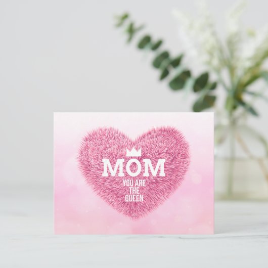 Mama Der Muttertag der Königin | Postkarte (Stehend Vorderseite)
