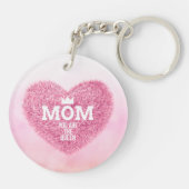 Mama Der Muttertag der Königin | Schlüsselanhänger (Rückseite)