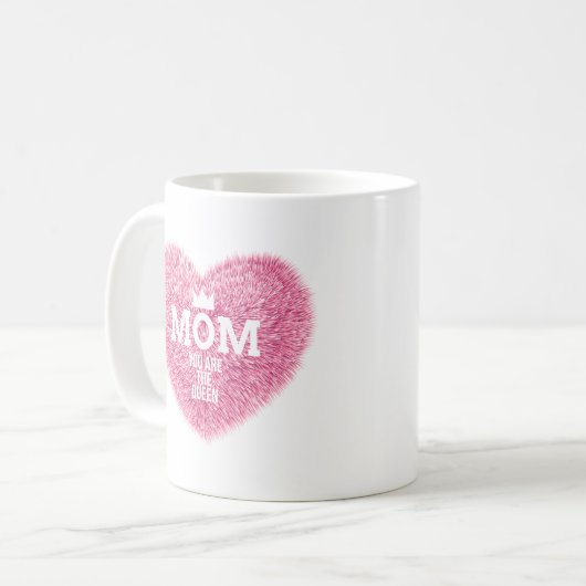 Mama Der Muttertag der Königin | Tasse (Vorderseite Links)