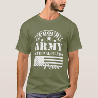 Mama der Nationalgarde der Stolzen Armee Funny Mil T-Shirt