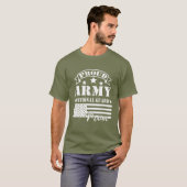 Mama der Nationalgarde der Stolzen Armee Funny Mil T-Shirt (Vorne ganz)