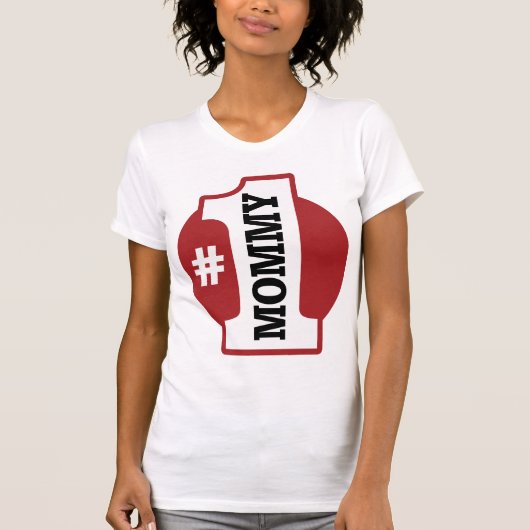 Mama der Nr.-1 T-Shirt (Vorderseite)
