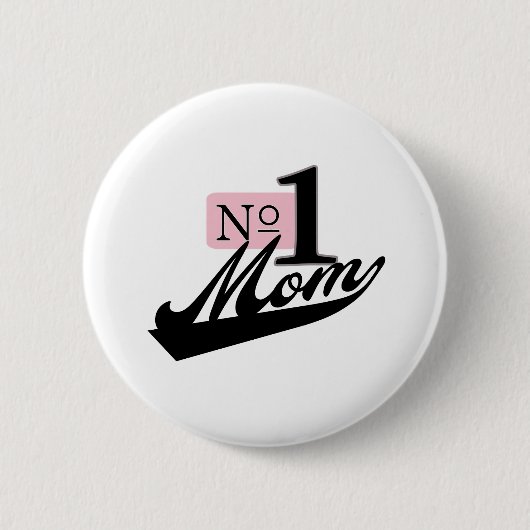 Mama der Nr.-eine Button (Vorderseite)
