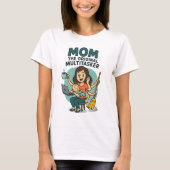 Mama: Der originale Multitasker - Der lustige Mutt T-Shirt (Vorderseite)
