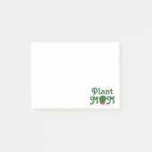 "Mama der Pflanze" Post-it Klebezettel (Vorderseite)