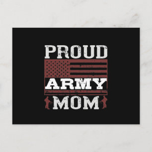 Mama der Proud-Armee Ankündigungspostkarte