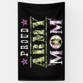 Mama der Proud-Armee Banner (Vertikal)