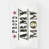 Mama der Proud-Armee Banner (Vertikal)