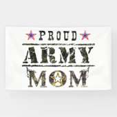 Mama der Proud-Armee Banner (Horizontal)