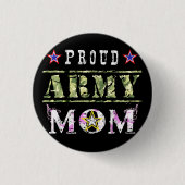 Mama der Proud-Armee Button (Vorderseite)