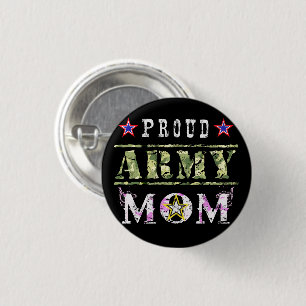 Mama der Proud-Armee Button
