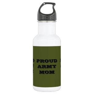 Mama der Proud-Armee Edelstahlflasche