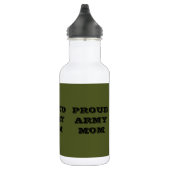 Mama der Proud-Armee Edelstahlflasche (Rechts)