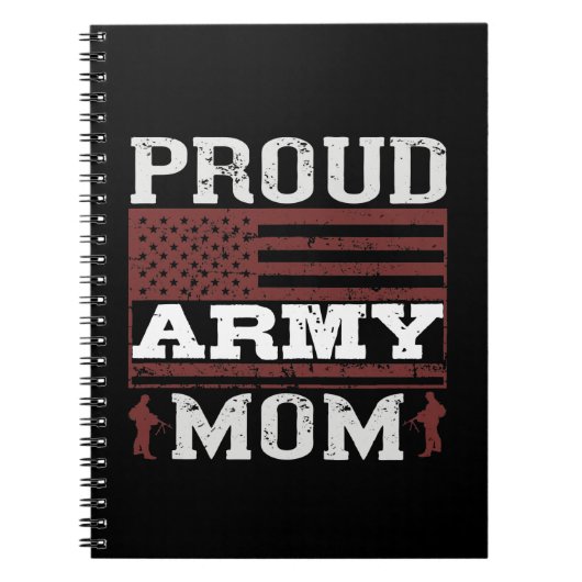 Mama der Proud-Armee Notizblock (Vorderseite)