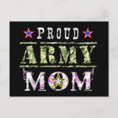 Mama der Proud-Armee Postkarte (Vorderseite)