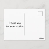 Mama der Proud-Armee Postkarte (Rückseite)