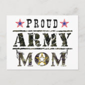 Mama der Proud-Armee Postkarte (Vorderseite)