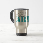 Mama der Proud-Armee Reisebecher (Vorderseite Links)