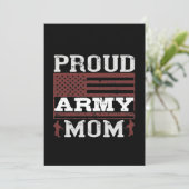 Mama der Proud-Armee Save The Date (Stehend Vorderseite)
