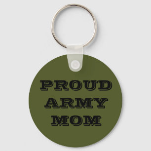 Mama der Schlüsselketten-Proud-Armee Schlüsselanhänger