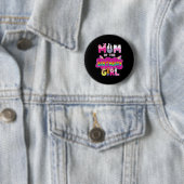 Mama der Schweine-Party-Decorati Button (Beispiel)
