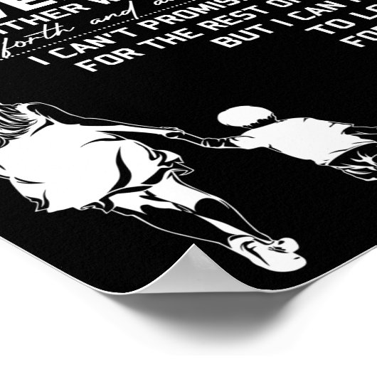 Mama der Sohn-Liebe Poster (Ecke)