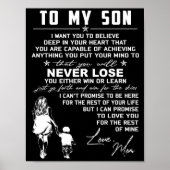 Mama der Sohn-Liebe Poster (Vorne)