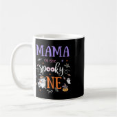 Mama der spöttischen ein Halloween Geist 1. Geburt Kaffeetasse (Links)