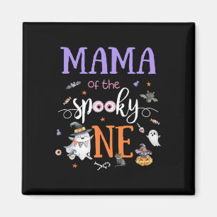 Mama der spöttischen ein Halloween Geist 1. Geburt Magnet