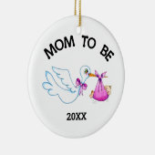 Mama der Storche Keramikornament (Rechts)