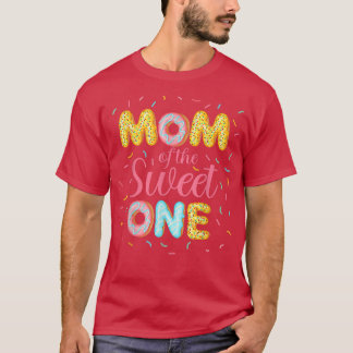 Mama der süßen 1/1-Tag Donut Muttermammut schneide T-Shirt